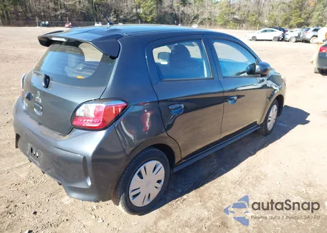 2024 Mitsubishi Mirage Es/Le из США, поврежденный, VIN ML32AUHJ7RH009967